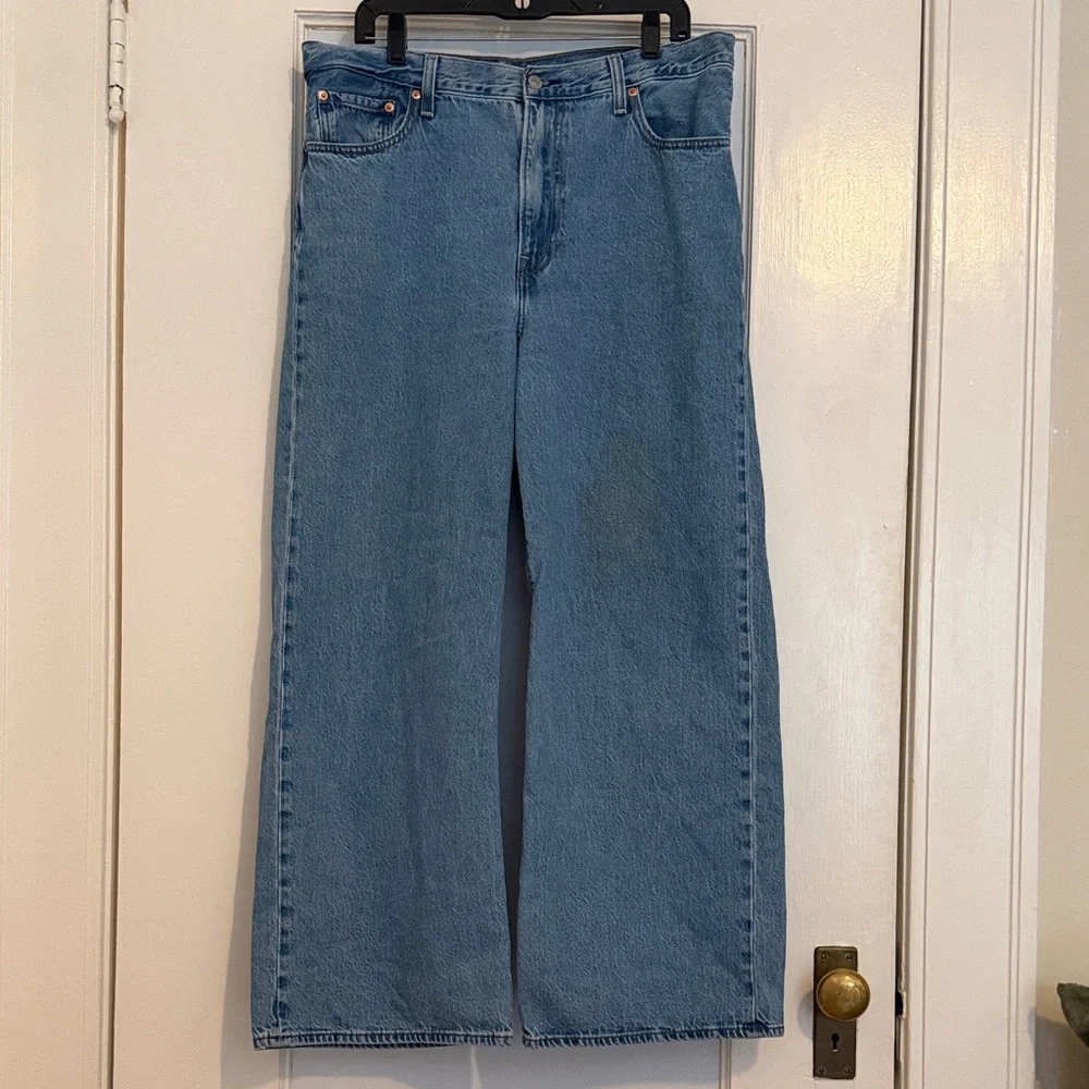 LEVI’S RIBCAGE WIDE LEG WOMEN'S JEANS - Picture 11 of 15